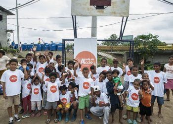 Corona y Sodimac Colombia apoyan el trabajo de Ayuda en Acción en Esmeraldas Ecuador