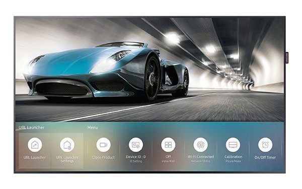 Primeras Pantallas de Cartelería Digital con Tizen OS | Comunicado - Samsung