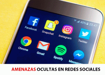 amenazas escondidas en las redes sociales