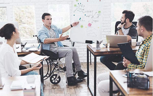 trabajadores con discapacidad