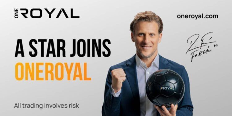 OneRoyal presenta el fichaje del mundialista Diego Forlán