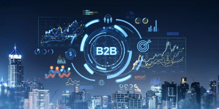 B2B infografía digital