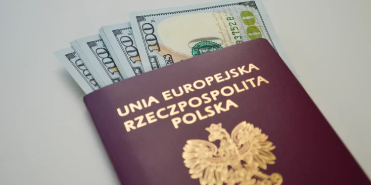 Pasaporte y dólares
