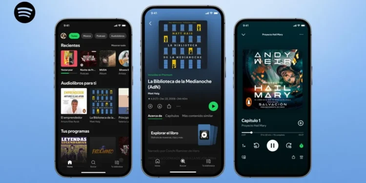 Spotify lleva los Audiolibros a más de 180 Mercados